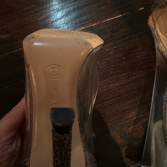 Gianvito Rossi plexi glitter pumps in very good condition! Worn 4 times maximum - Picture 7 of 10